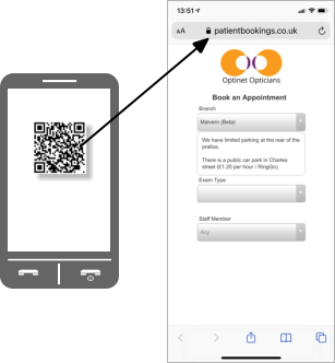 Graphical user interface, qr code

Description automatically generated